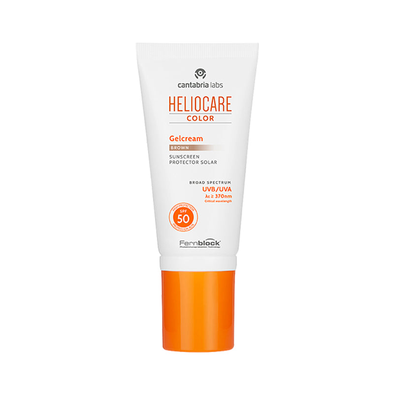Heliocare Heliocare Gel cream colour  brown SPF 50 50ml - Makeup Product Photo