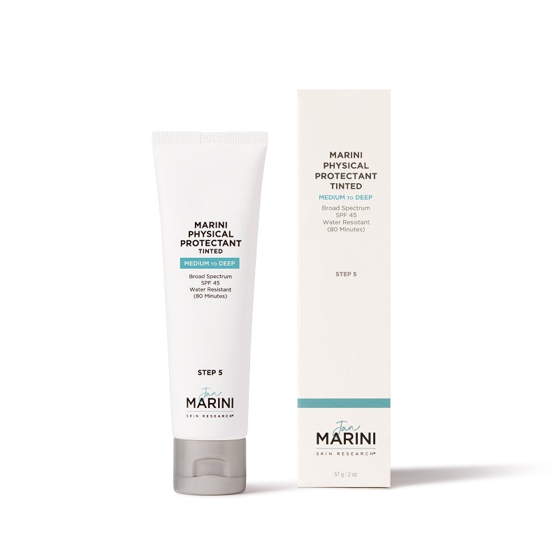 Jan Marini Jan Marini Physical Protectant SPF 45 Tinted Medium to Deep EXPIRY: 30/06/2026 - Skincare Product Photo