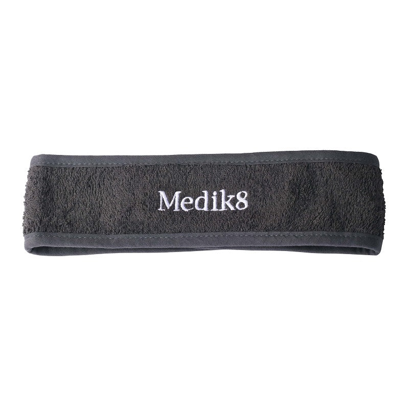 Medik8 Medik8 Branded Grey Headband 400gsm - Makeup Product Photo