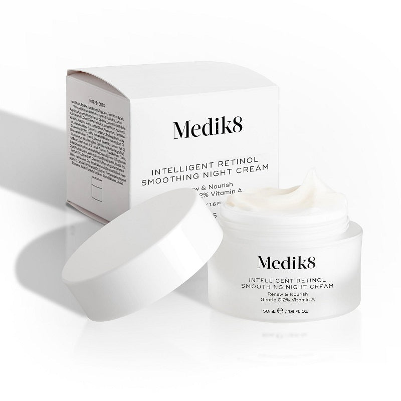 Medik8 Medik8 Intelligent Retinol Smoothing Night Cream 50ml - Skincare Product Photo