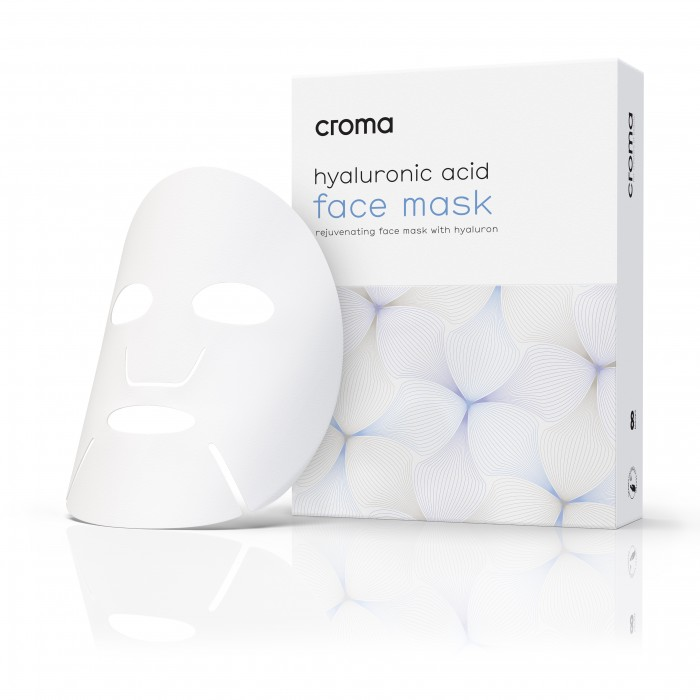 Croma Croma Hyaluronic Acid Face Mask (pack of 8) - Skincare Product Photo